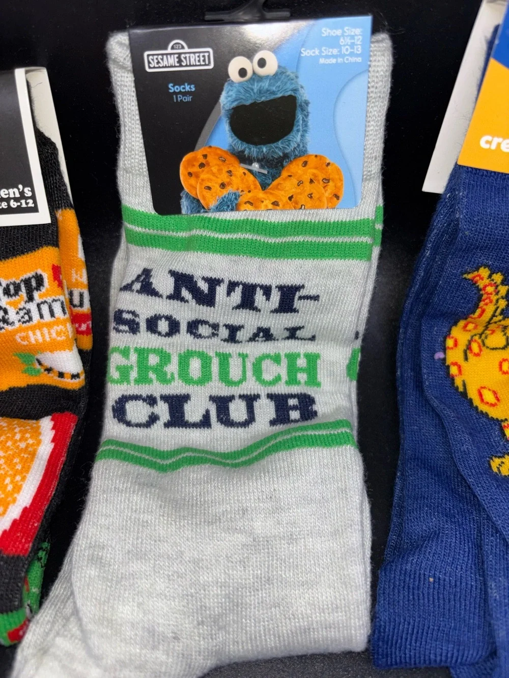 3 pairs of men’s characters crew socks (NWT)